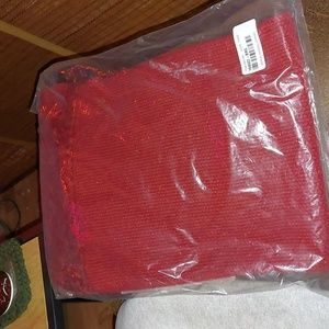 Red Sundance scarf (unisex)